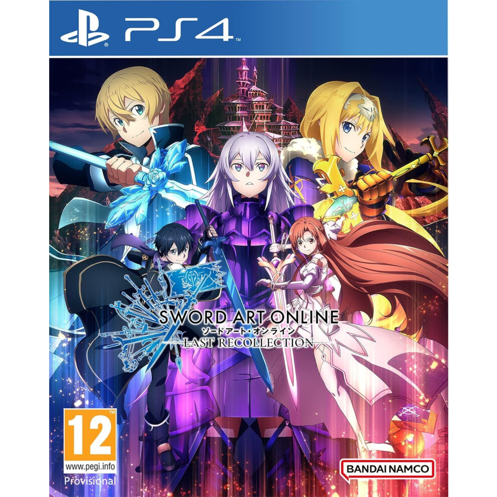 Bandai Sword Art Online Last Recollection Ps4 Game