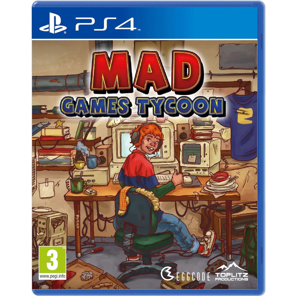 Mad Games Tycoon Ps4 Game 4020636136481