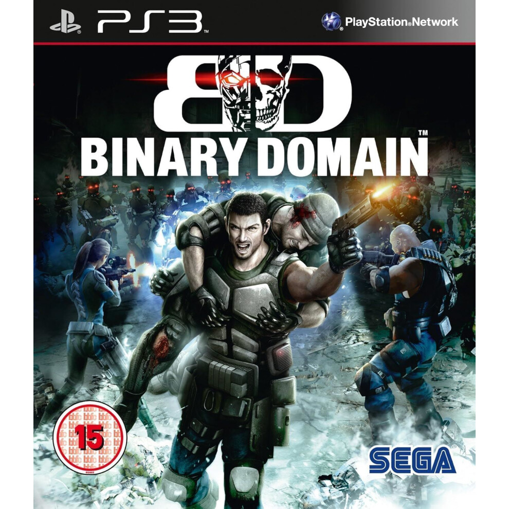 Binary Domain Ps3 Game 5055277015269
