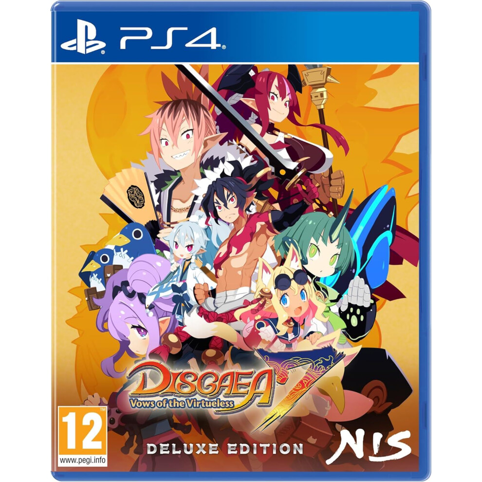 Disgaea 7 Vows Of The Virtueless Deluxe Edition Ps4 Game 810100862336