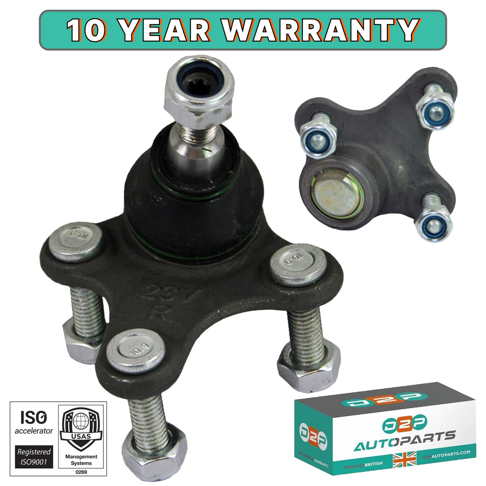 Front Lower Ball Joints For Audi A3 2003-2013 Seat Leon 2.0 Fwd 1K0407366cb 5060414648316