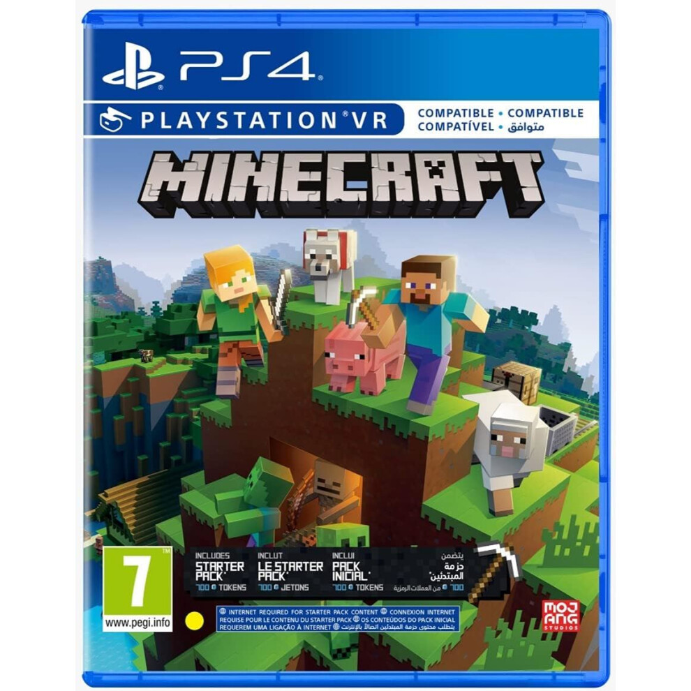 Minecraft Starter Collection (For Playstation VR) PS4 Game