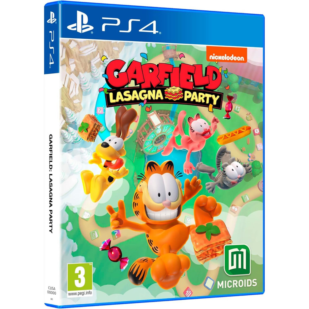 Garfield Lasagna Party Ps4 Game 3701529503221