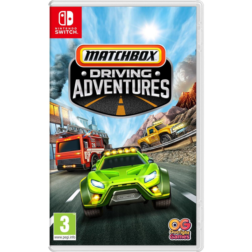 Matchbox Driving Adventures Switch Game 5061005353350