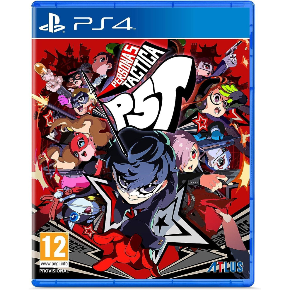 Persona 5 Tactica Ps4 Game 5055277052097