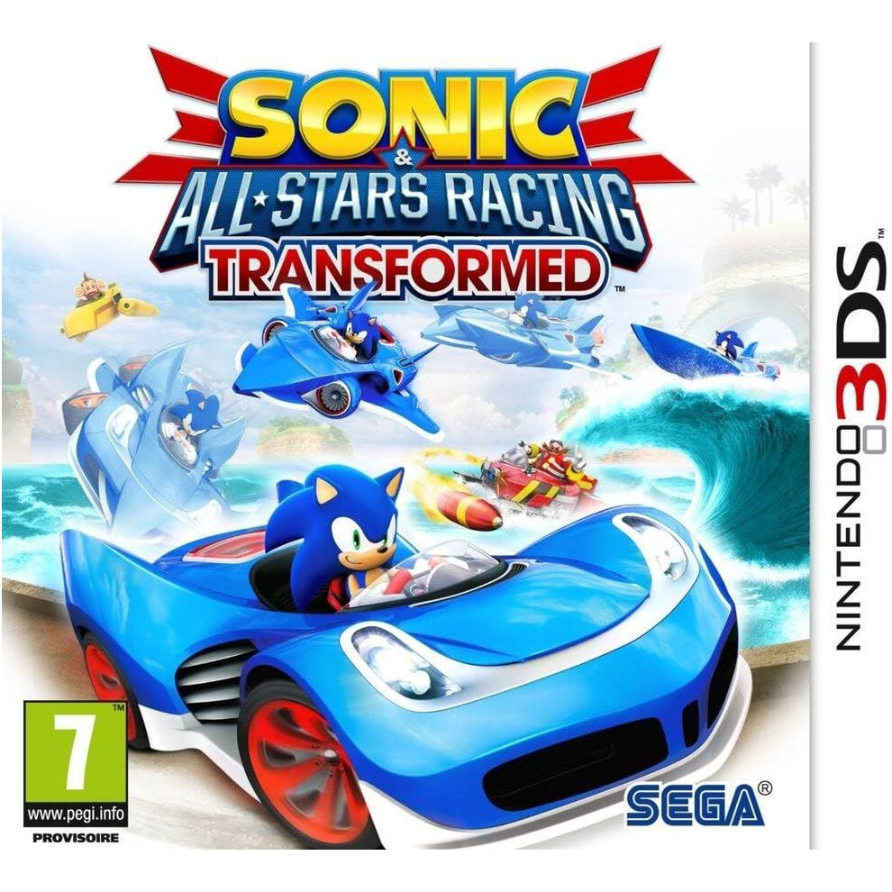 Sonic All-Star Racing Transformed 3Ds Game 5055277019274