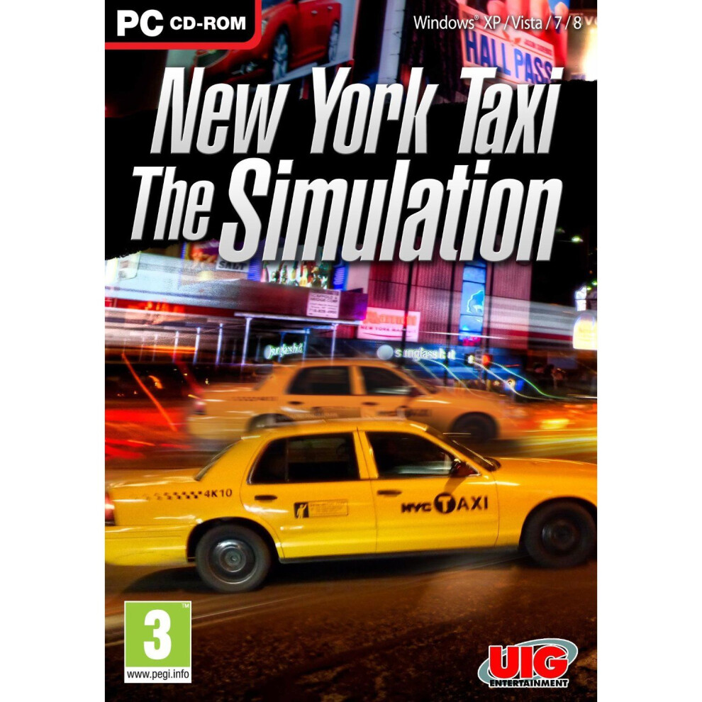 New York Taxi - The Simulator Pc Cd Game 7350021964380