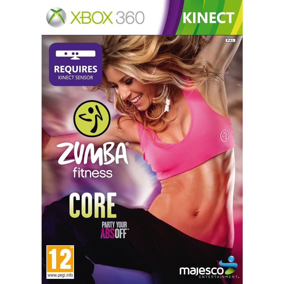Zumba Fitness Core (Kinect) Xbox 360 Game 096427017943