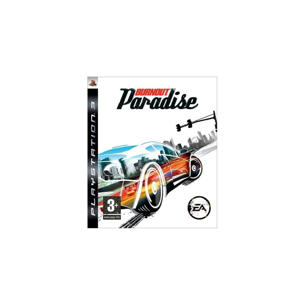 Burnout Paradise Ps3 Game 014633371390