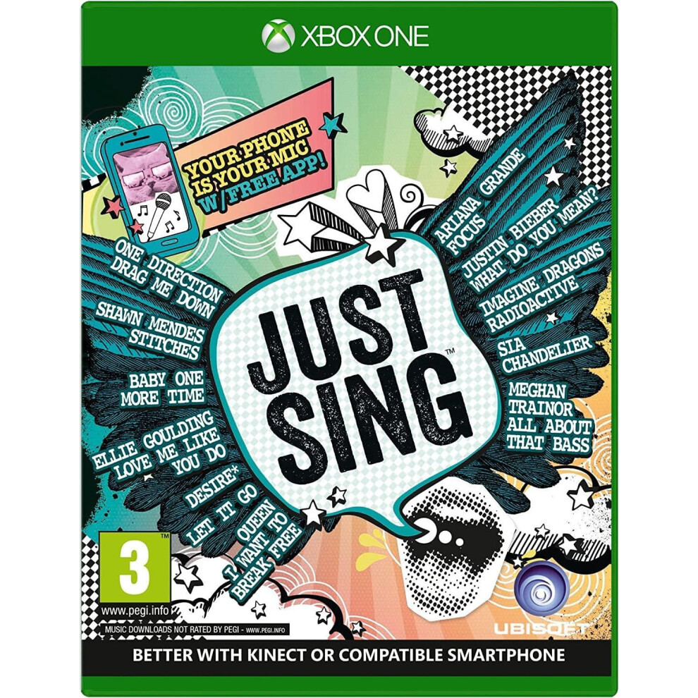 Just Sing Xbox One Game 3307215972687