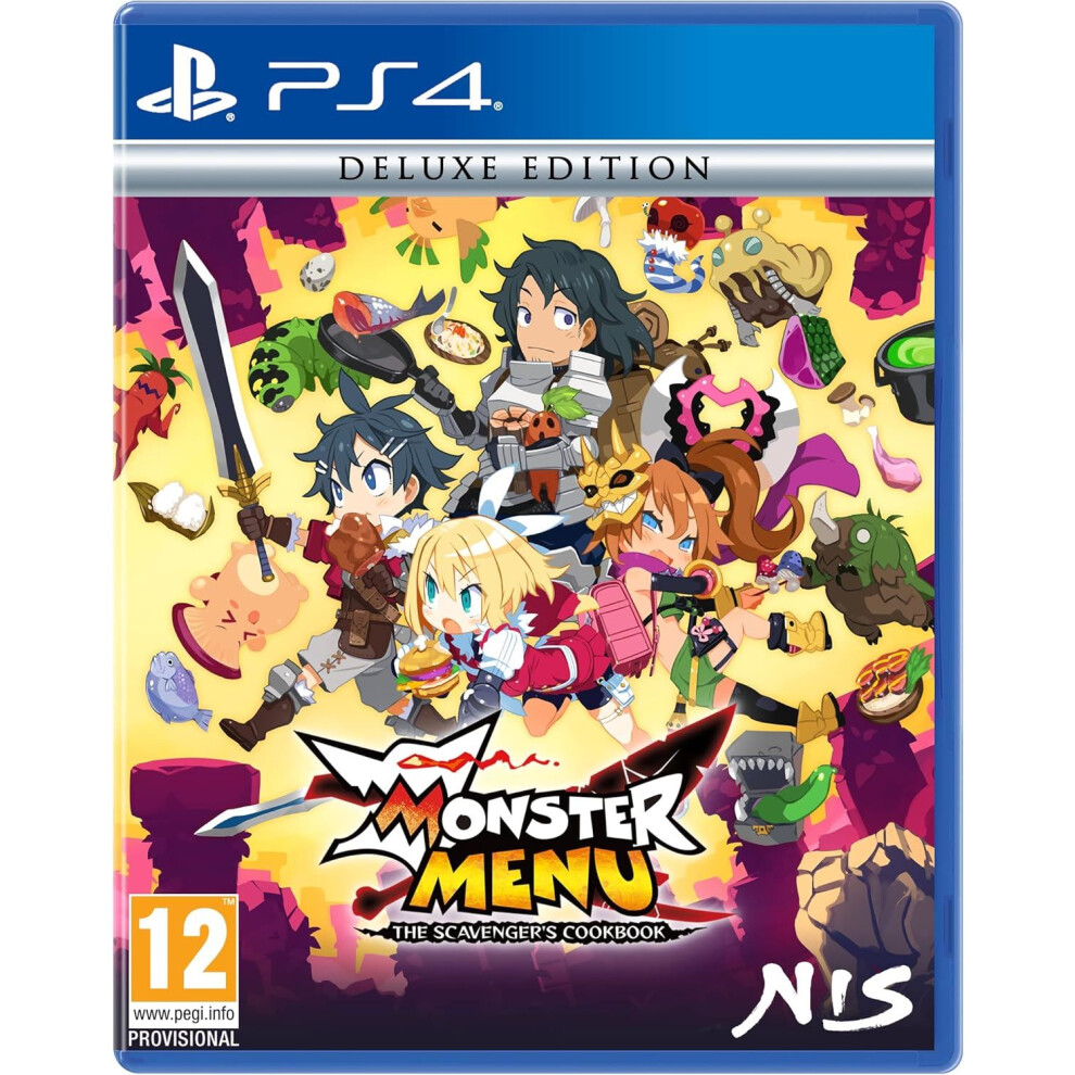 Monster Menu The Scavenger's Cookbook Deluxe Edition Ps4 Game 810100860974