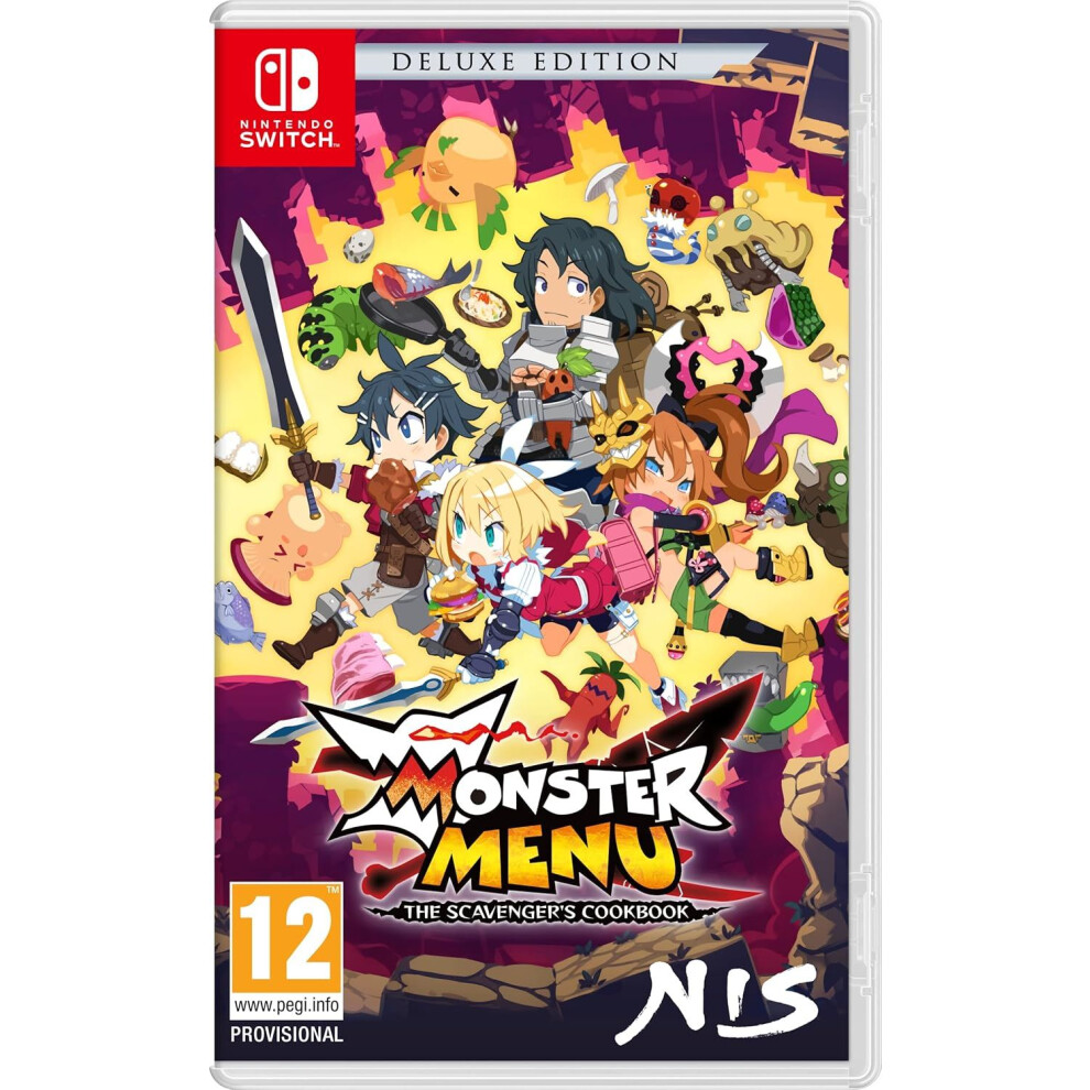 Monster Menu The Scavenger's Cookbook Deluxe Edition Switch Game 810100860899