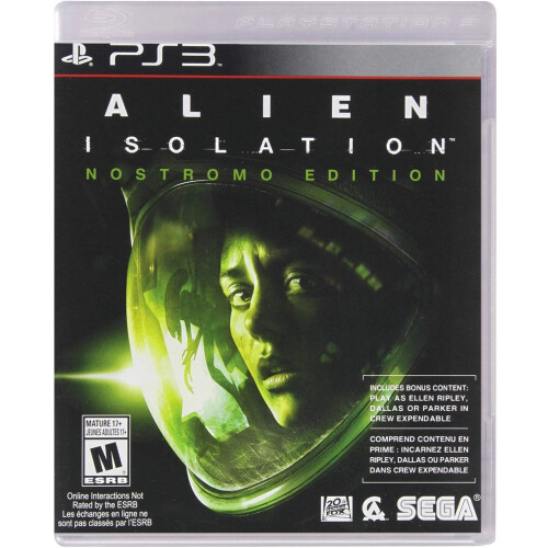 Alien Isolation Nostromo Edition PS3 Game