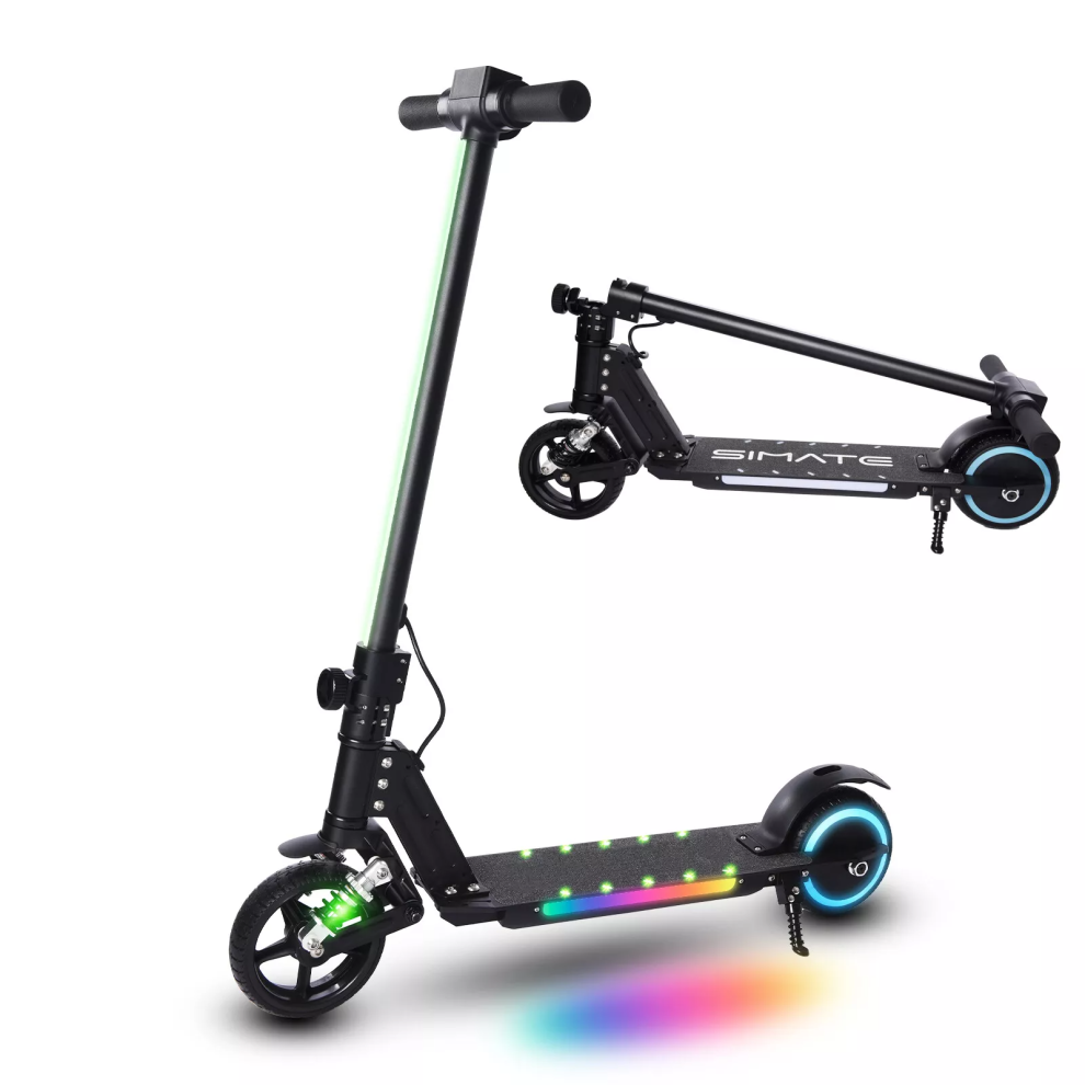 Electric Scooter S5 Kids Folding UK E Scooter With Shock Absorption 14km/h LED