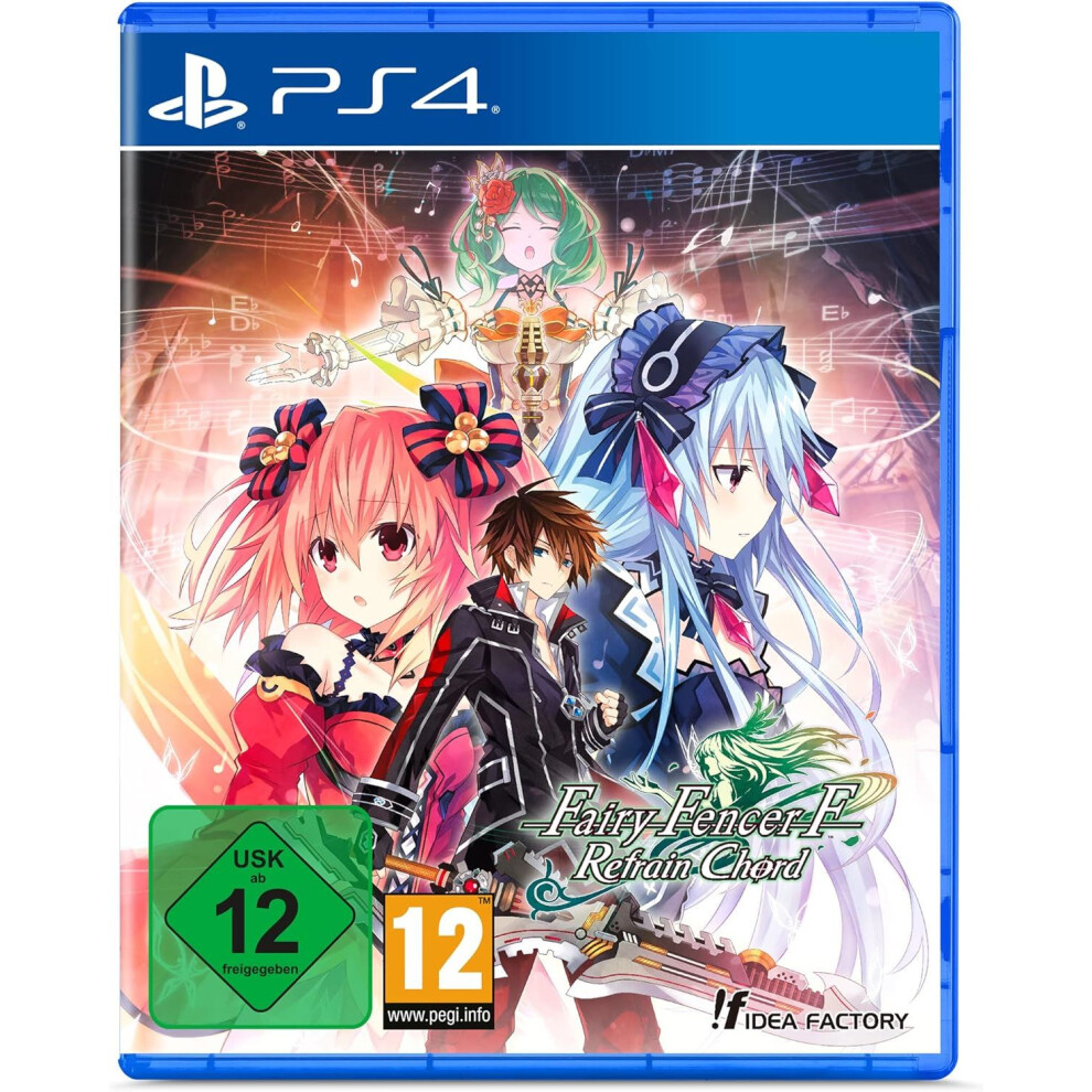 Fairy Fencer F Refrain Chord Standard Edition Ps4 Game 5060941713150