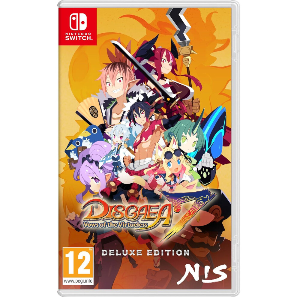 Disgaea 7 Vows Of The Virtueless Deluxe Edition Switch Game 810100862251