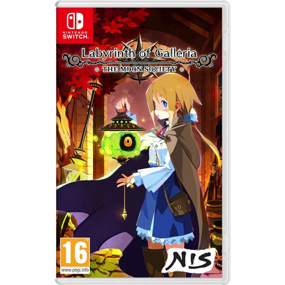 Labyrinth Of Galleria: The Moon Society Standard Edition Switch Game 810023039723