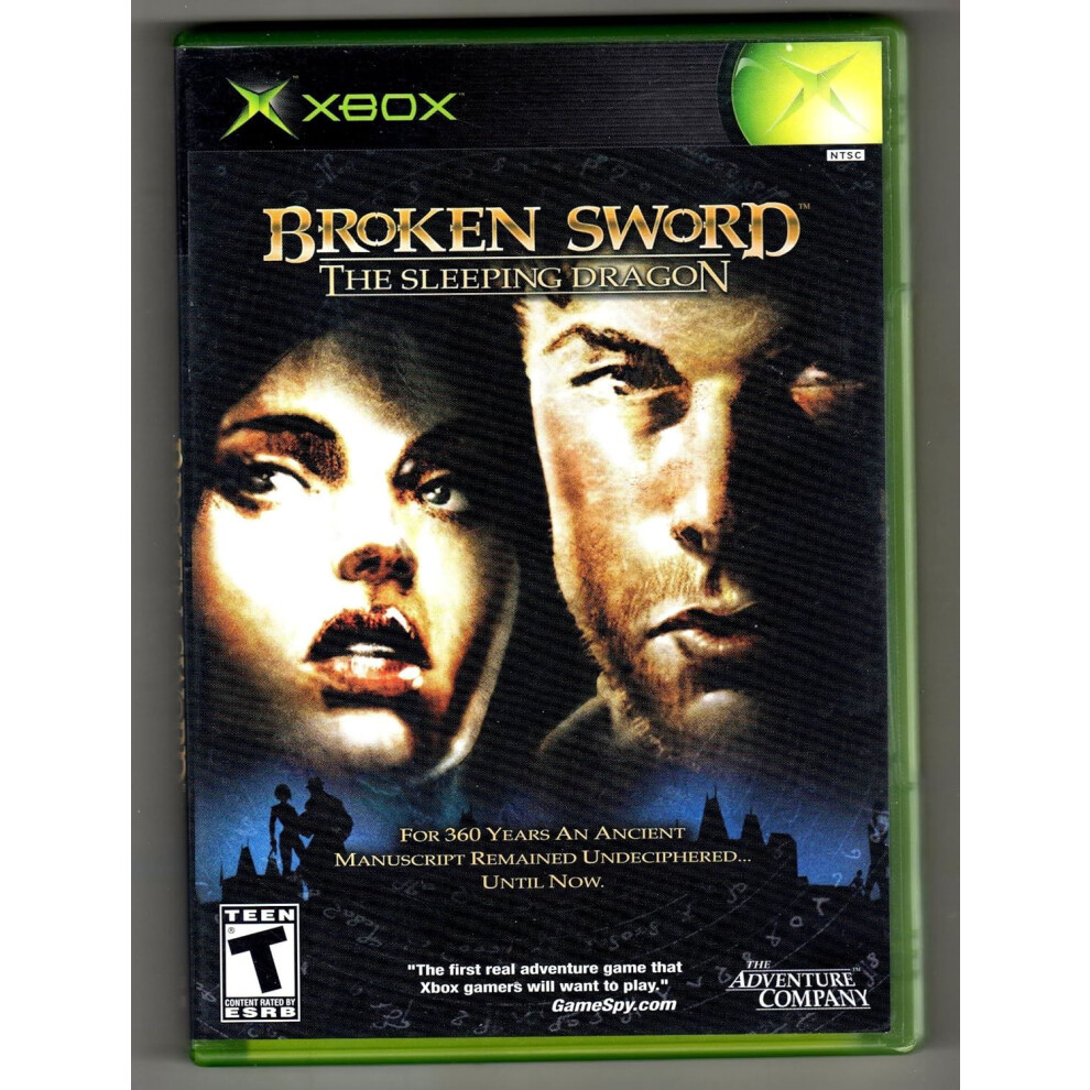 Broken Sword The Sleeping Dragon Xbox Game 625904396150