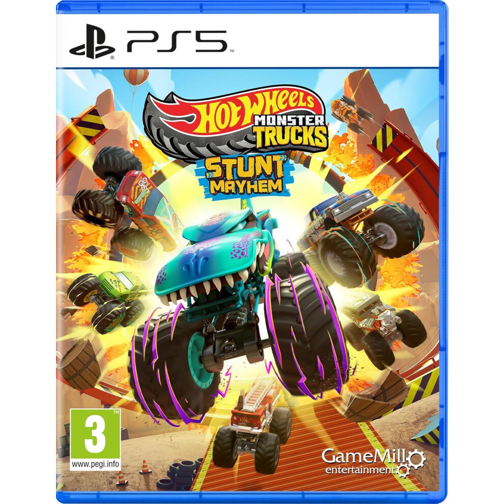 Hot Wheels Monster Trucks Stunt Mayhem Ps5 Game 5060968302054
