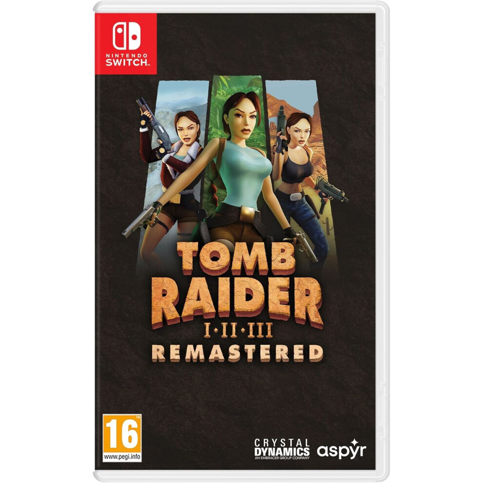 Aspyr Tomb Raider I Ii & Iii Remastered Switch Game