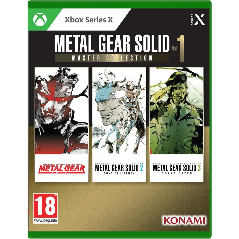 Metal Gear Solid Master Collection Vol. 1 Xbox Series X Game 4012927113585