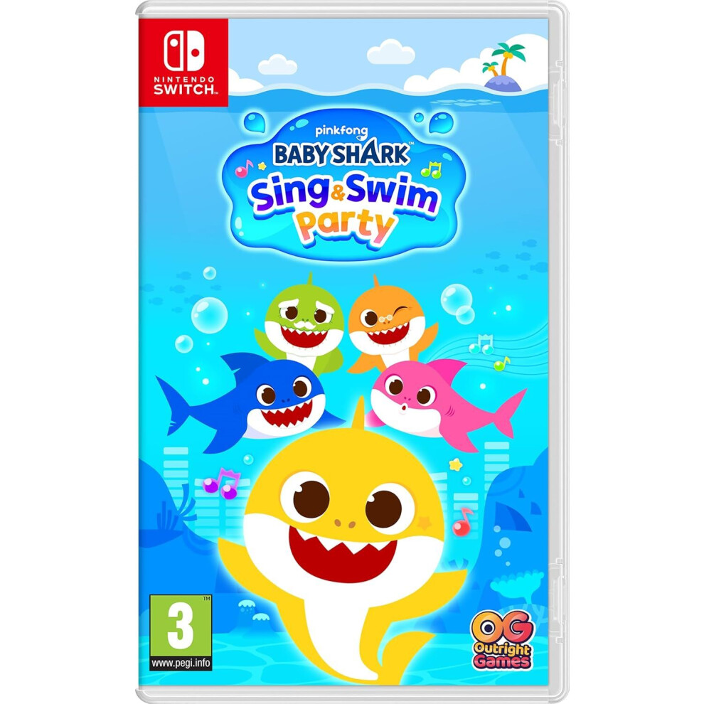Baby Shark Sing & Swim Party Switch Game-image-OPC-PFPVVT6-NEW