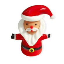 (style1) Handmade Glass Santa Claus Hand Blown Glass Figurine Ornaments for Christmas Gifts Decor