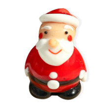 (style5) Handmade Glass Santa Claus Hand Blown Glass Figurine Ornaments for Christmas Gifts Decor
