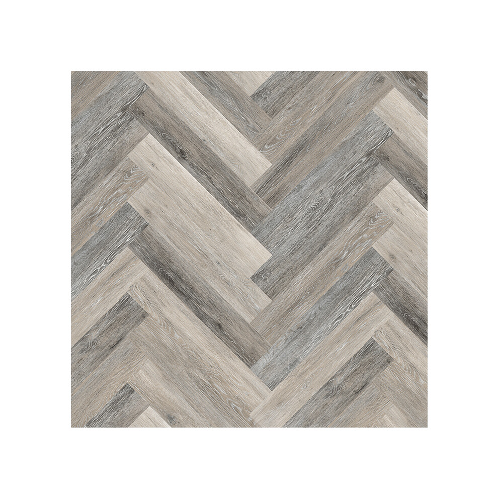 (5.0189Mâ² / Pack, Brown) Glue-Down Luxury Vinyl Tile Herringbone 2.0Mm 9501194491564