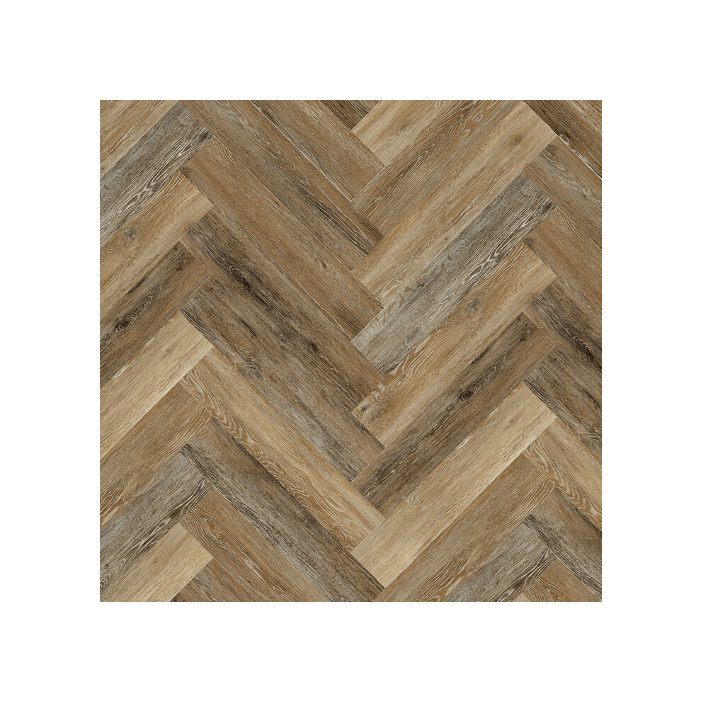 (5.0189Mâ² / Pack, Dark Beige) Glue-Down Luxury Vinyl Tile Herringbone 2.0Mm 9505788384362