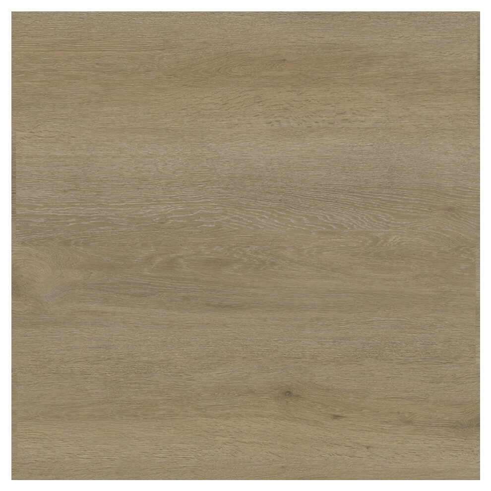 (4.59Mâ² / Pack, Brown Beige) Wood Effect Glue-Down Luxury Vinyl Tile 2.0Mm 9506123867885