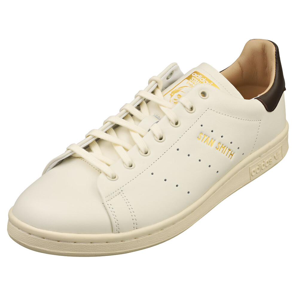 (10.5) adidas Stan Smith Lux Mens Classic Trainers in Off White