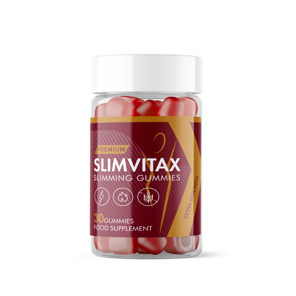 SlimVitax Premium Slimming Gummies 1 Month Supply