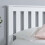 Birlea White Wood Single Ottoman Bed and Mattress Bundle Phoenix Nebula 90cm 3ft 4