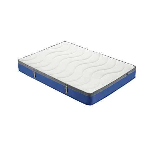 Birlea White Wood Small Double Ottoman Bed and Mattress Bundle Phoenix Nebula 120cm 4ft 2