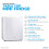 Subcold Subcold Eco75 Counter Top Mini Fridge White | 75L Table-Top Fridge 7