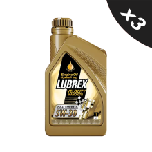 Lubrex 5W30 Fully Synthetic Engine Oil ACEA C3 MB 229.31/229.51 VW 504/507 3x1L
