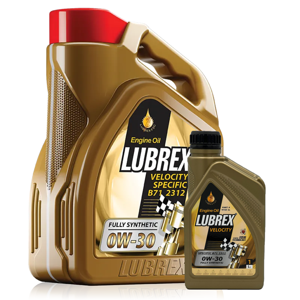 Lubrex 0W-30 Fully Synthetic Engine Oil Acea C2 Psa B71 2312 - 6L 5056820521244
