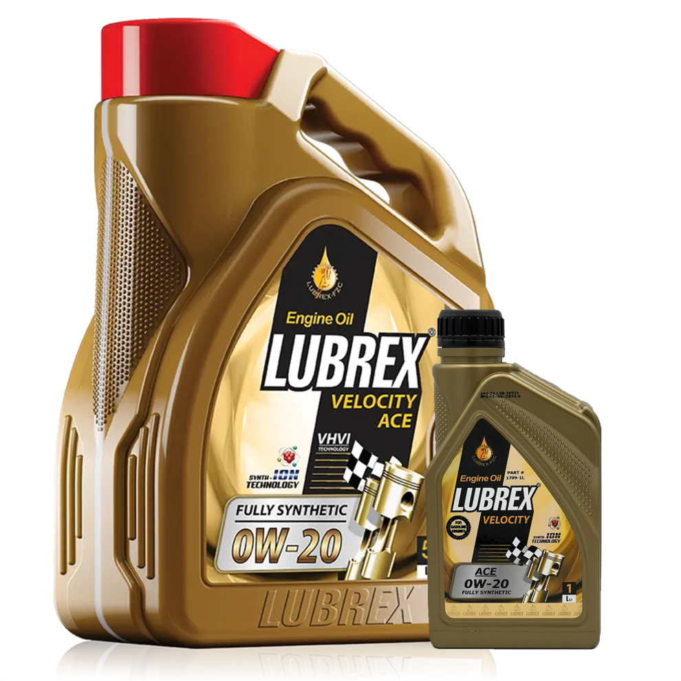 Lubrex 0W-20 Fully Synthetic Engine Oil Ilsac Gf-6A Dexos1 Gen2 - 6L 5056820522791