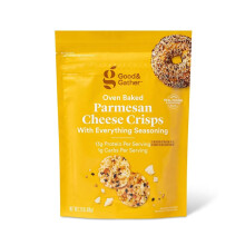 Good & Gather Parmesan Cheese Crisps with Everything Seasoning 2.12oz