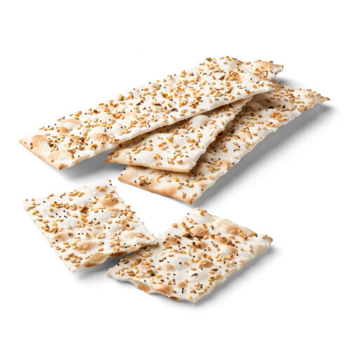 Good & Gather Flatbread Crackers Everything Seasoned 5oz 1