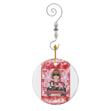 (Christmas Gay Icons - Anna Wintour It May Be Wintour Outside_6615) Christmas Ornaments Ceramic with Crystal Hook Xmas Handmade Tree Decorations Keepsake Gifts Stocking Stuffer