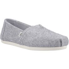 (Grey, 4 (Adults')) TOMS Alpargata with Cloudbound Nylon Women's Grey Espadrilles