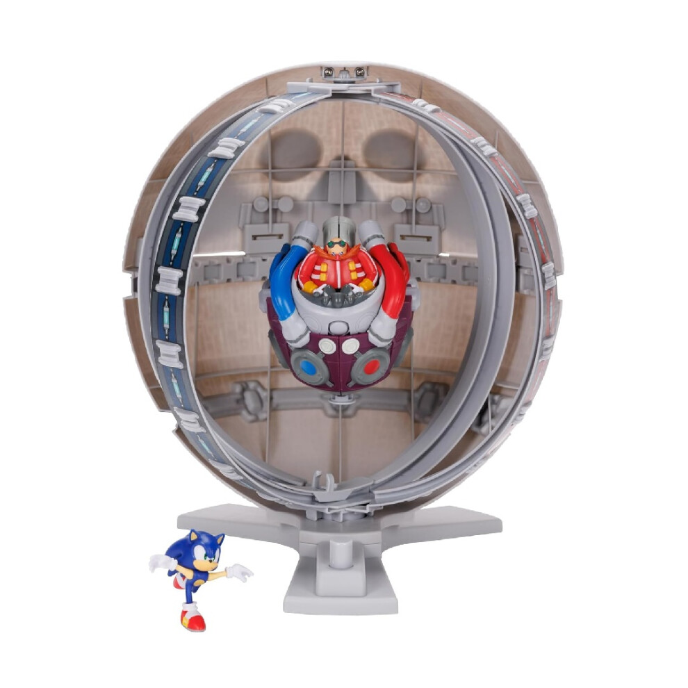 New Sonic The Hedgehog Death Egg Playset With 2.5" Sonic Action Figure