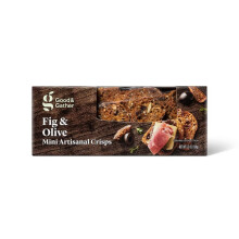 Good & Gather Fig and Olive Mini Artisanal Crisps 5.3oz