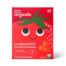 Good & Gather Organic Strawberry Fruit Snacks 20ct