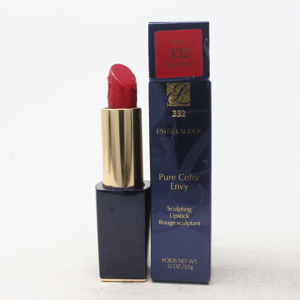 (332 BoldFace) Estee Lauder Pure Color Envy Sculpting Lipstick 0.12Oz New In Box