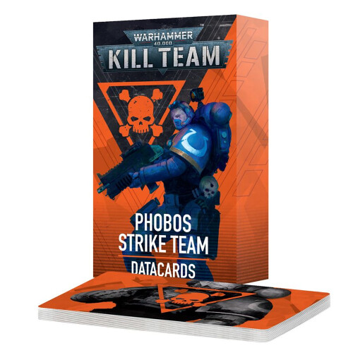 Warhammer Games Workshop Warhammer 40k Kill Team Datacards: Phobos Strike Team 103-62 - Tabletop Miniatures Wargame