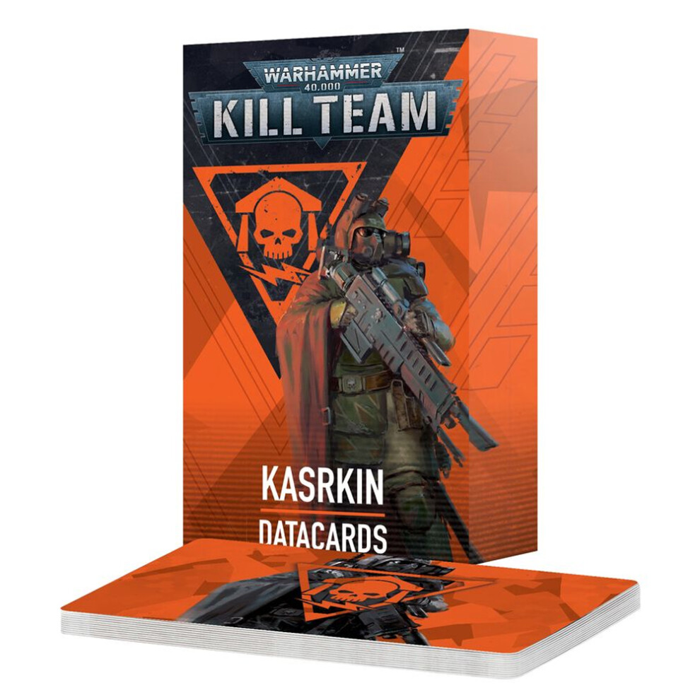 Warhammer Games Workshop 40K Kill Team Datacards: Kasrkin 103-66