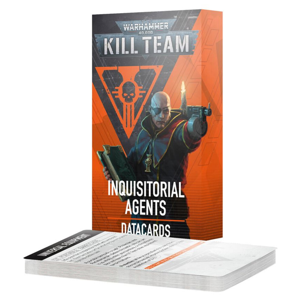 Warhammer Games Workshop 40K Kill Team Datacards: Inquisitorial Agents 103-72